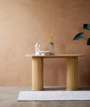 Nola Konsolbord, Natur Eg, 130x40x75 cm Nola Konsolbord, Natur Eg, 130x40x75 cm