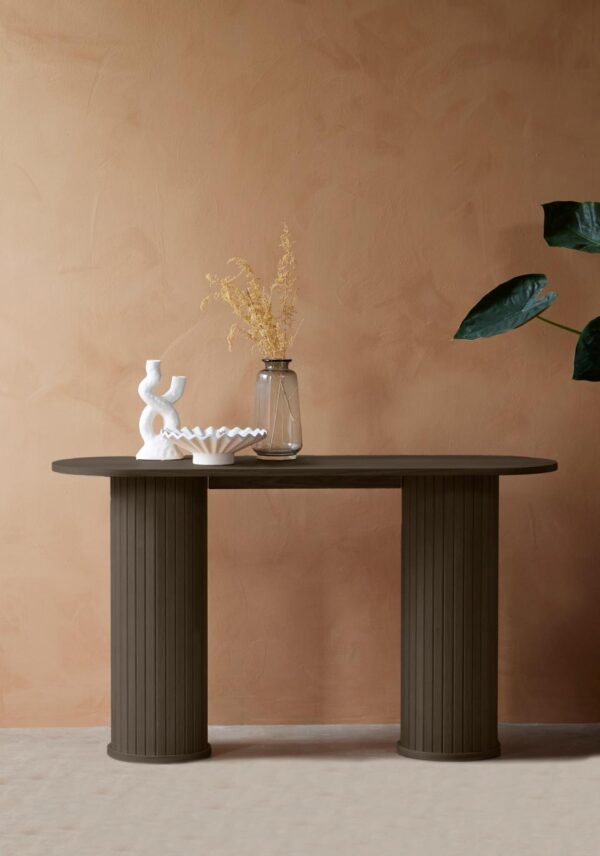 Nola Konsolbord, Røget Eg, 130x40x75 cm