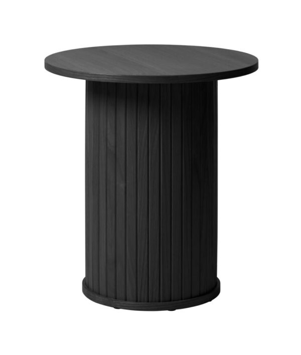 Nola Søjlebord, Sort, Ø50x55 cm