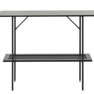 Pensacola Konsolbord, Sort Melamin, 100x37x75 cm