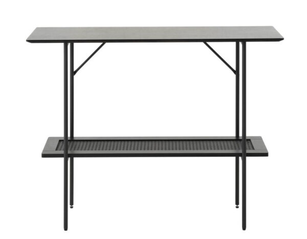 Pensacola Konsolbord, Sort Melamin, 100x37x75 cm Pensacola Konsolbord, Sort Melamin, 100x37x75 cm