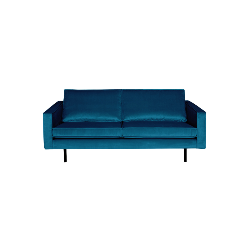 Rodeo 2,5-pers Sofa Velour - Blue 1 Rodeo 2,5-pers Sofa Velour - Blue
