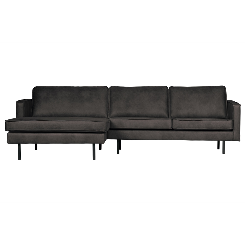 Rodeo Chaiselong Venstrevendt - Black 1 Rodeo Chaiselong Venstrevendt - Black