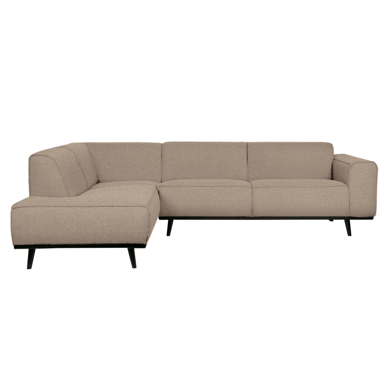 Statement Hjørnesofa Venstrevendt Boucle - Beige 1 Statement Hjørnesofa Venstrevendt Boucle - Beige