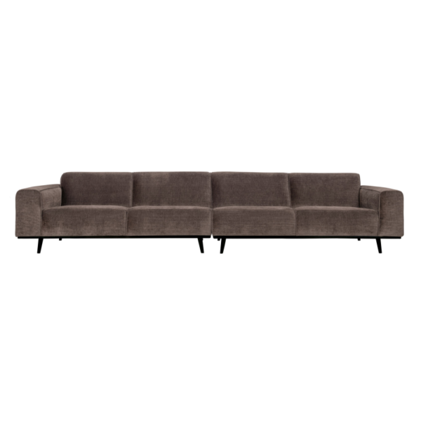 Statement Xl 4-pers Sofa 372 cm Flat Rib - Taupe Statement Xl 4-pers Sofa 372 cm Flat Rib - Taupe