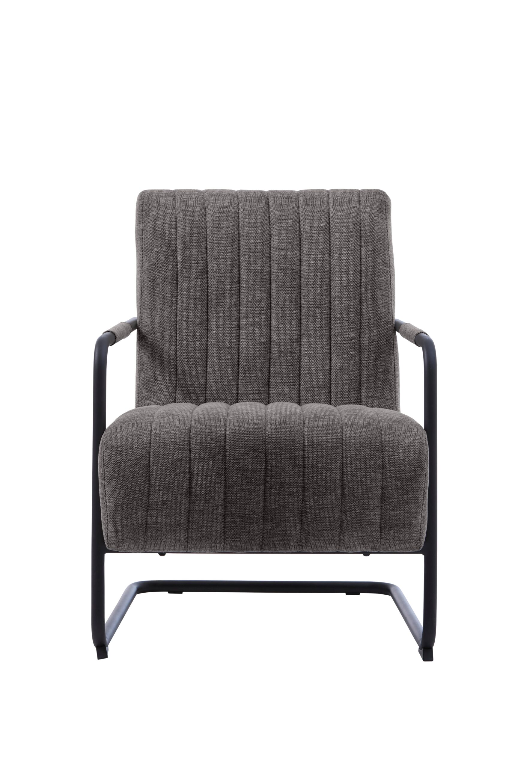 Trout Loungestol, Mørkegrå, 65x77x84,5 cm 1 Trout Loungestol, Mørkegrå, 65x77x84,5 cm