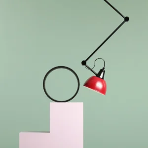 Verdi - Plafond i vinrød metal