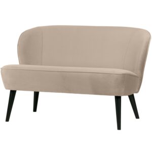 WOOOD - Sara Lille Sofa Velour Khaki - 73x110x72 cm