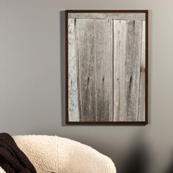 Wooden wall - Vælg mellem fire plakat størrelser 50 x 70 cm.