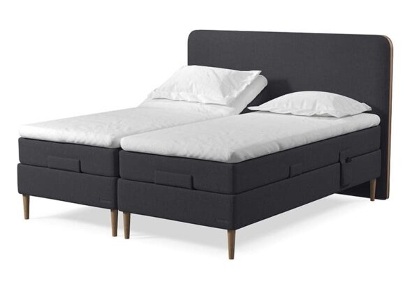 Dunlopillo - Pure elevationsseng 180x200 cm udstillingsmodel inkl. gavl og ben Dunlopillo - Pure elevationsseng 180x200 cm udstillingsmodel inkl. gavl og ben