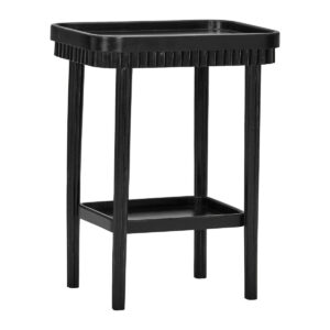 House Doctor - Konsolbord Mesa 61x78cm Mangotræ Sort Håndlavet