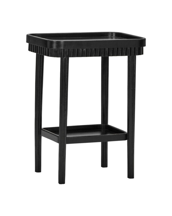 House Doctor - Konsolbord Mesa 61x78cm Mangotræ Sort Håndlavet