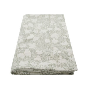 House Doctor - Sengetæppe Mori 250x250cm Bomuldsjacquard Khaki
