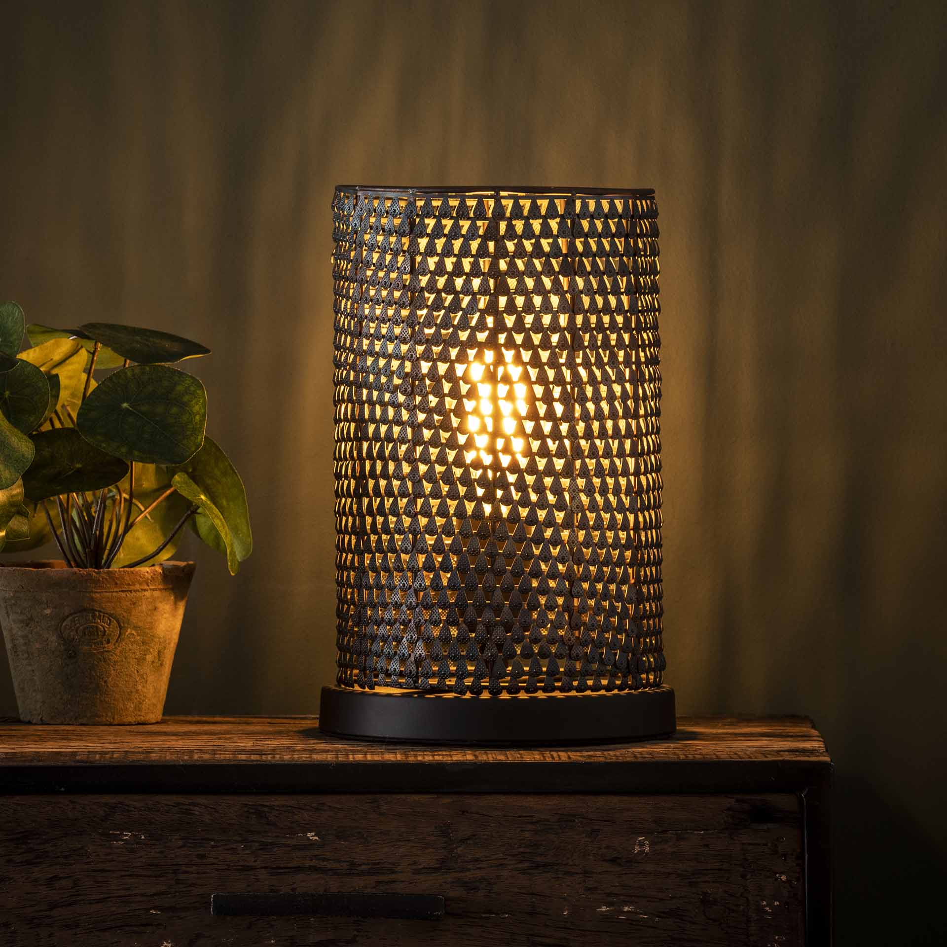 Armor - Håndlavet bordlampe Levering uden pære 1 Armor - Håndlavet bordlampe Levering uden pære