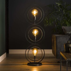 Frisky - Gulvlampe i patineret metal, højde 124 cm. Levering uden pære