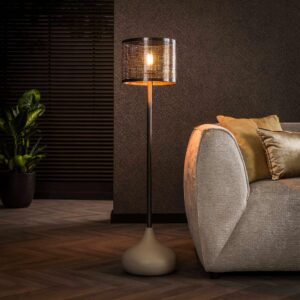 Pelota - Gulvlampe i 2 farver metal, højde 46 cm. Levering uden pære