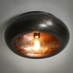 Skyline - Loftlampe i sort nikkel med diameter 42 cm. Levering uden pære