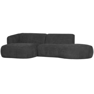 WOOOD - Polly Chaiselong Venstre Grå - 71x275x150 cm