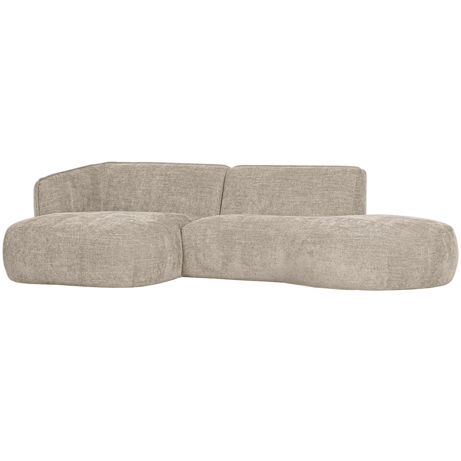 WOOOD - Polly Chaiselong Venstre Sand - 71x275x150 cm 1 WOOOD - Polly Chaiselong Venstre Sand - 71x275x150 cm