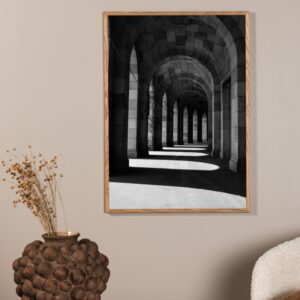 Walkway - Vælg mellem fire plakat størrelser 21 x 30 cm.