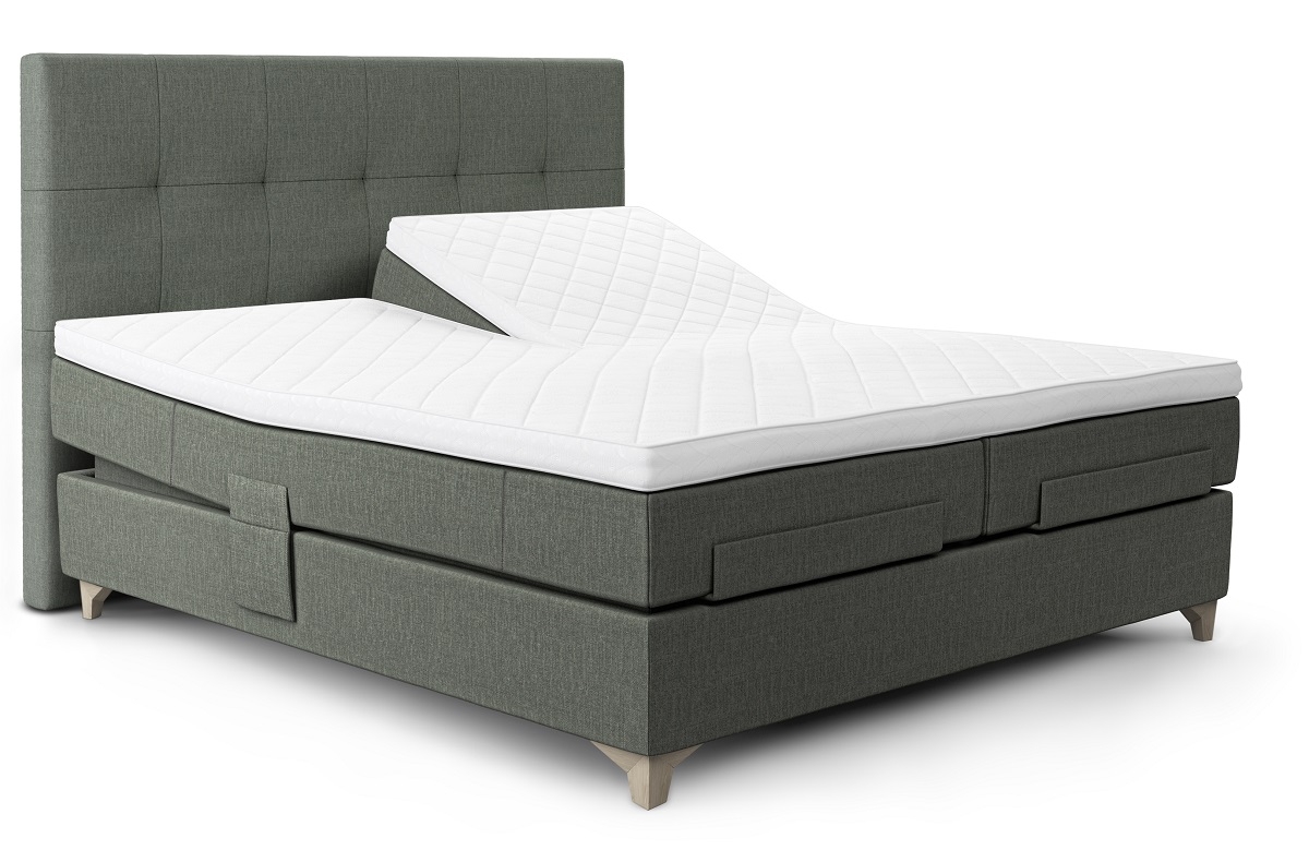 Jensen - Prestige Dream Elevationsseng 160x200 cm - Dobbeltseng med en blød skulderzone 1 Jensen - Prestige Dream Elevationsseng 160x200 cm - Dobbeltseng med en blød skulderzone