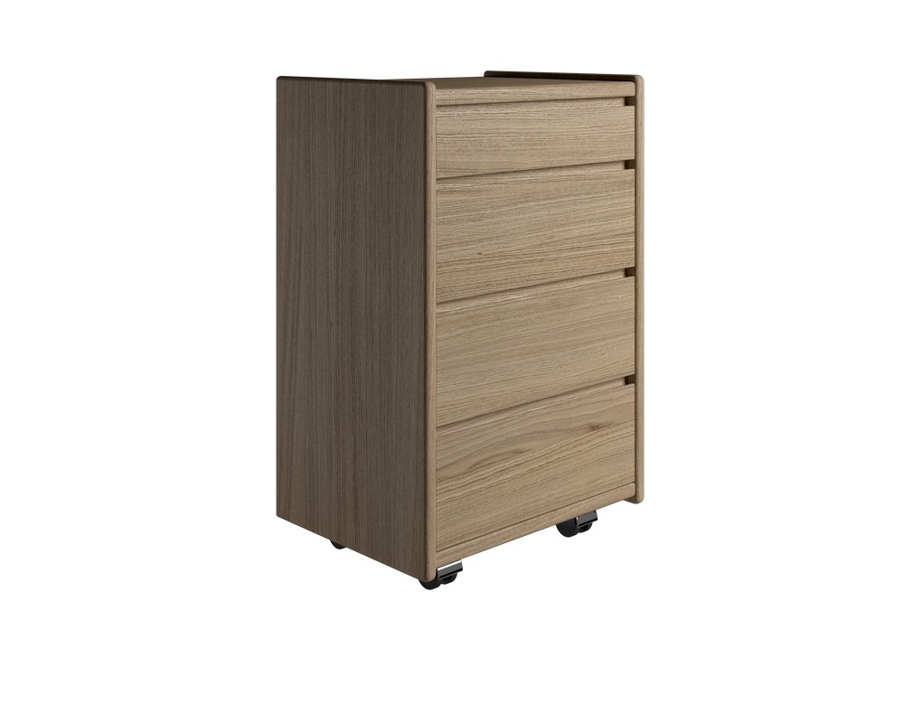 Kaagaard - kommode-Eg oliebeh-B: 50 D: 37-Hjul 1 Kaagaard - kommode-Eg oliebeh-B: 50 D: 37-Hjul