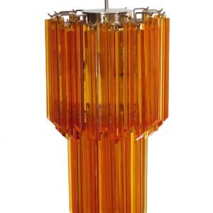 Murano lysekrone - 46 prismer - Rav Krom blank