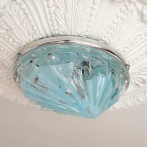 La Murrina Murano-loftlampe Blå 30 cm