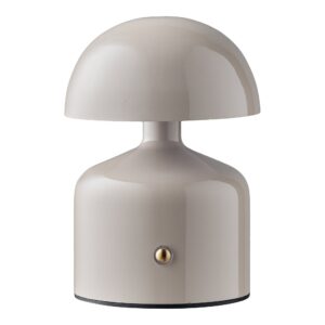 House Nordic - Aulla Bordlampe - genopladelig, metal/plastik, grå