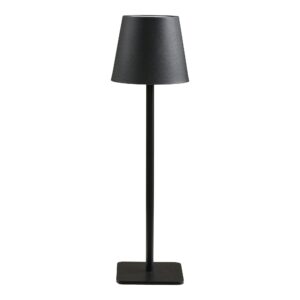 House Nordic - Bradford Bordlampe - genopladelig, metal, sort