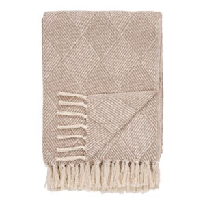 House Nordic - Bursa Plaid - taupe, 130x180 cm