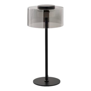 House Nordic - Cholet Bordlampe - stål/glas, sort/klar