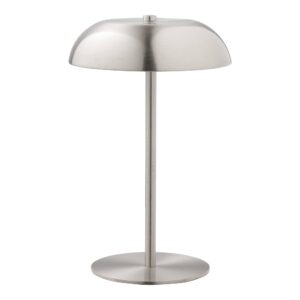 House Nordic - Fenwick Bordlampe - genopladelig, metal, sølv