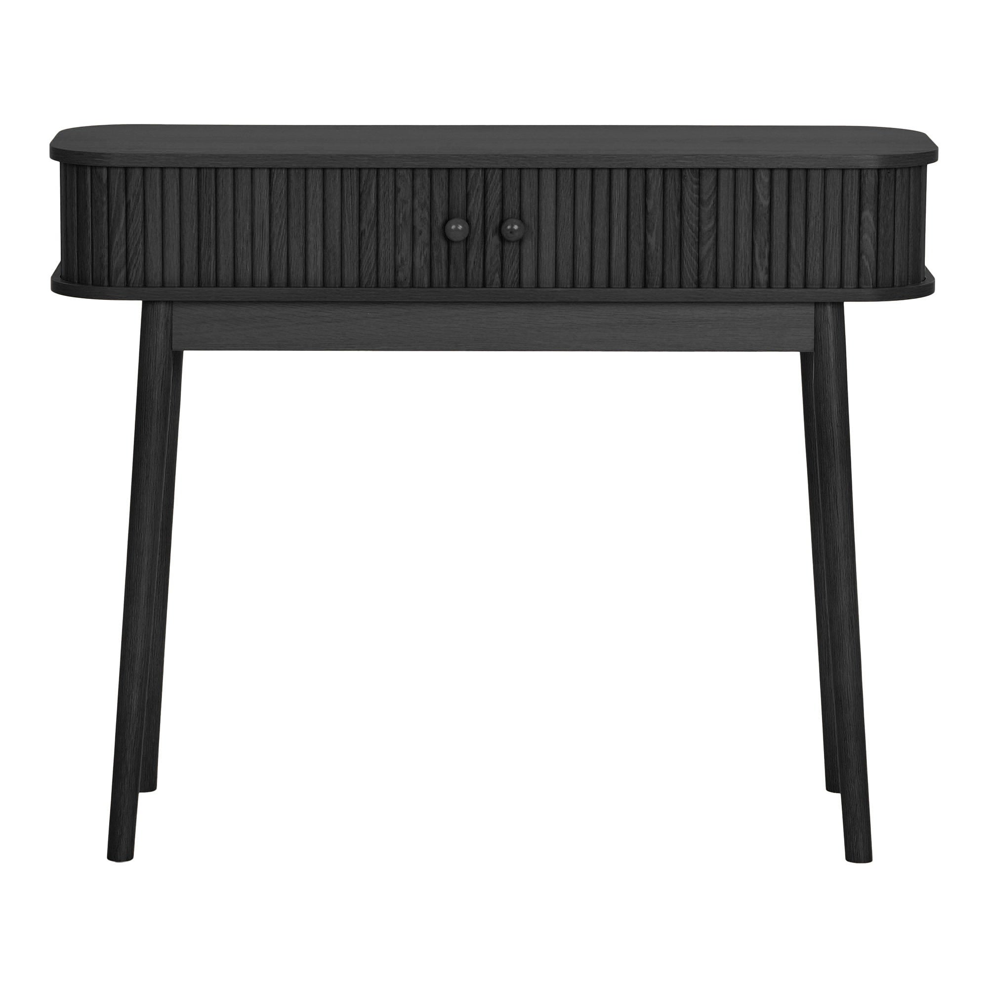 House Nordic - Nikko Konsolbord - 2 låger, sort, 100x30x80 cm 1 House Nordic - Nikko Konsolbord - 2 låger, sort, 100x30x80 cm