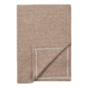 House Nordic - Puno Plaid - taupe, 130x156 cm