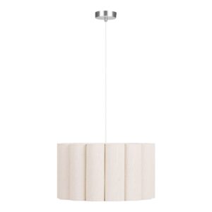 House Nordic - Watton Pendel - stål/hør, grå/beige