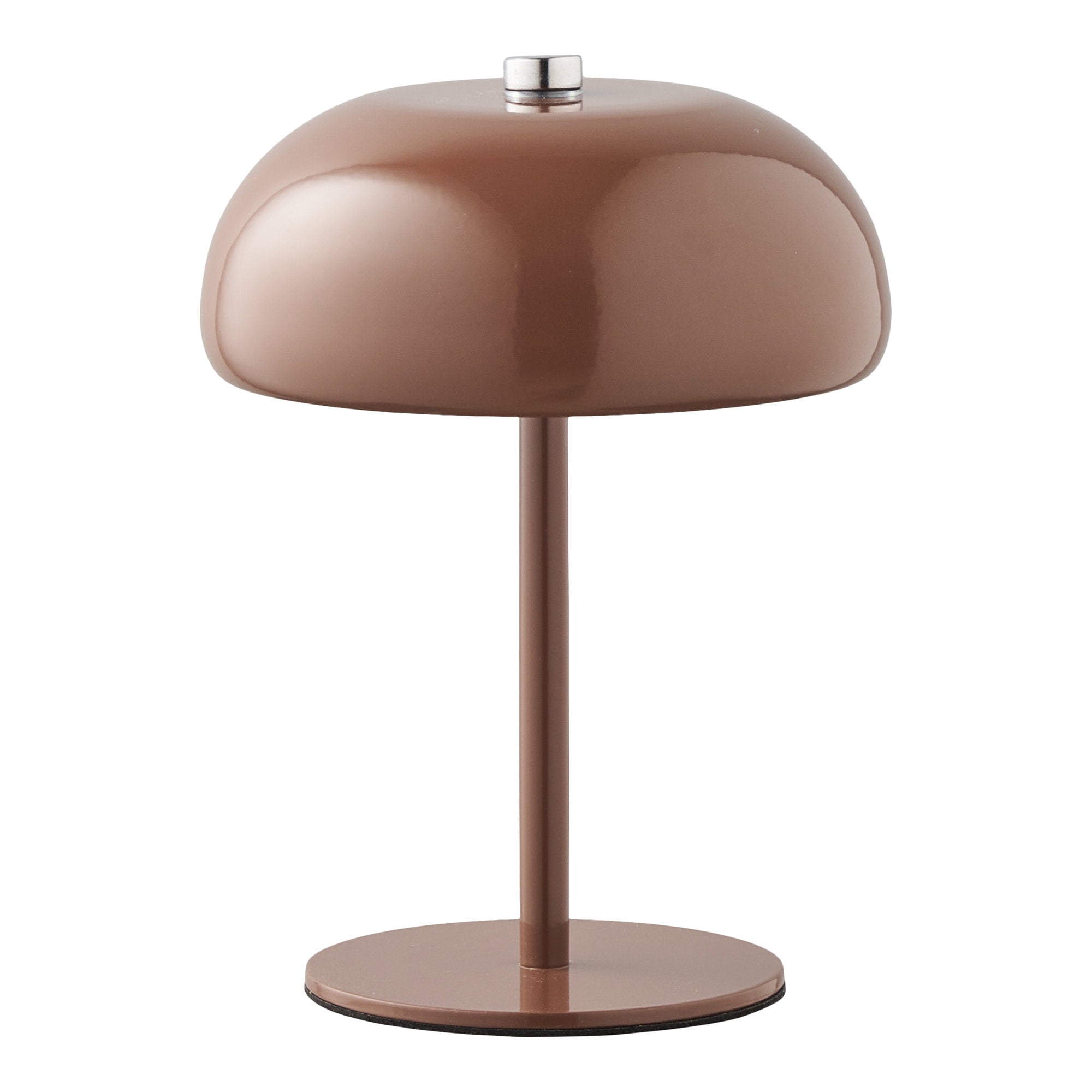 House Nordic - Margate Bordlampe - genopladelig, metal, brun, ø13 cm 1 Vare