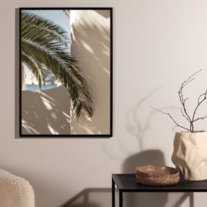 Palmleaf - Vælg mellem fire plakat størrelser 30 x 40 cm.